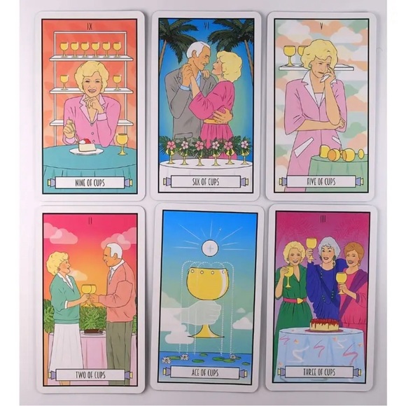 The Golden Girls 78 Card Full Tarot Deck +Free Gift - Picture 5 of 8